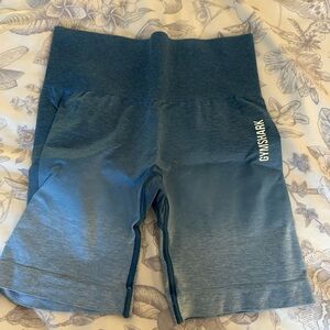 Gymshark blue ombré biker shorts